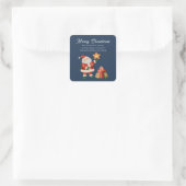 Return label santa claus nice presents (Tas)
