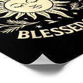 Return Of The Light Blessed Solstice Celestial Sun Poster (Hoek)