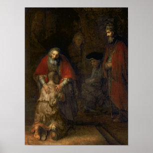 Return of the Prodigal Son, c.1668-69 Poster