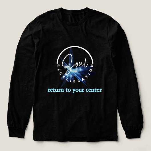 "Return to Center" Tech-Zen T-Shirt (Voorkant)