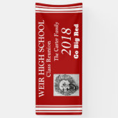  reübanner, uw FOTO, TEKST Spandoek (Verticaal)