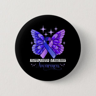 Reumatoïde artritis Bewustheid Ronde Button 5,7 Cm