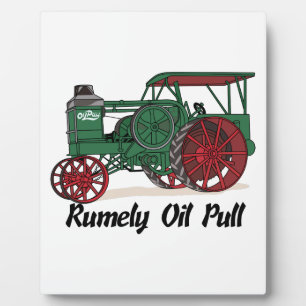 Reumely Oil Pull Tractor Fotoplaat