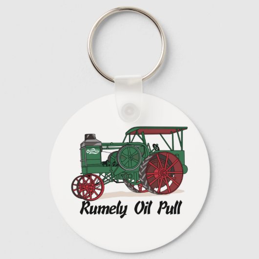 Reumely Oil Pull Tractor Sleutelhanger (Voorkant)