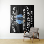 Reünie 40e 50e 55e 60e 65e 70e wandkleed (In situ)