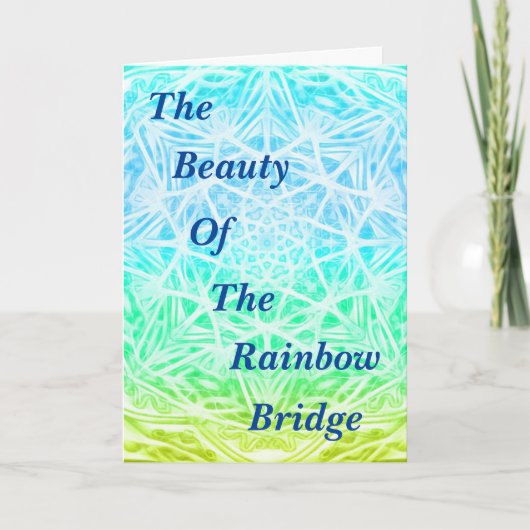 Reünie bij de Regenboogbrug gevouwen Kaart YGB (Voorkant)