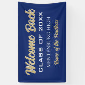 Reünie! DOUANE-klasse reünie banner (Verticaal)