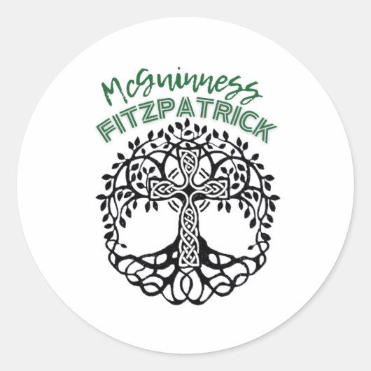 reünie-sticker ronde sticker (Voorkant)