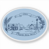 Reünie Tengesdal 1986 Sticker (Voorkant)