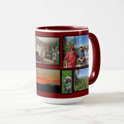 Réunion 15 oz. Combo mug (Devant droit)