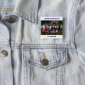 Réunion 2010 vierkante button 5,1 cm (In situ)