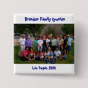 Réunion 2010 vierkante button 5,1 cm