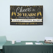 Reunion Banner voor middelbare schoolklassen (Beurs)