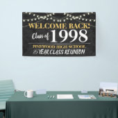 Reunion Banner voor middelbare schoolklassen (Beurs)