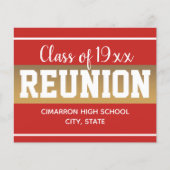 Réunion de classe Enregistrer la feuille de date (Devant)