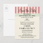 Réunion de famille ou carte de rose de crème pour (Devant / Derrière)