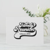 Réunion Familiale Avec Ballons Invitation (Debout devant)