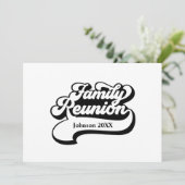 Réunion Familiale Avec Ballons Invitation (Debout devant)