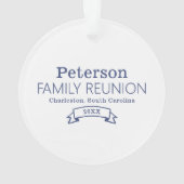 Réunion familiale personnalisée moderne (dos)