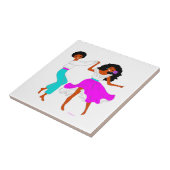 Réunion, Frankrijk Tegeltje (Zijkant)