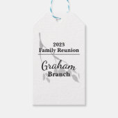 Reunion Goodie Bag Labels Cadeaulabel (Voorkant)
