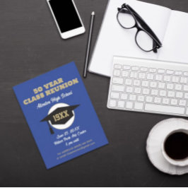 Reunion Invite! Aangepast Briefkaart voor klasreün