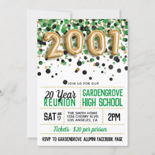 Reunion middelbare school 2001 kaart