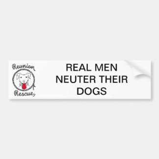 REUNION RESCUE BUMPERSTICKER