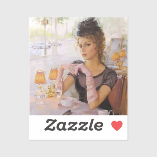 réunion Sticker en vinyle coupé sur mesure (Feuille)