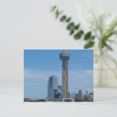 Reunion Tower en 560 Restaurant Briefkaart (Staand voorkant)