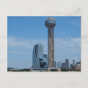 Reunion Tower en 560 Restaurant Briefkaart