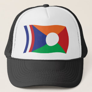 Reunion Vlag Hoed Trucker Pet