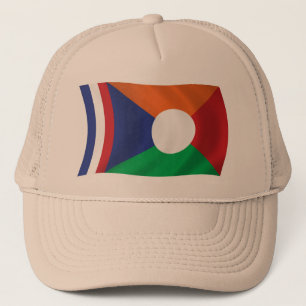 Reunion Vlag Hoed Trucker Pet