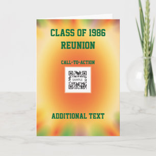 Reunion wenskaart Sjabloon