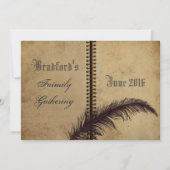 Réunions de famille - Invitations - Livre - Vintag (Dos)