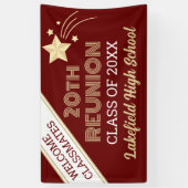 Réunissez-vous ! Bannière de réunion de classe 20  (Vertical)