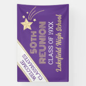 Réunissez-vous ! Bannière de réunion de classe 50  (Verticale)