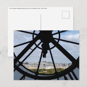 Reus klok van glas in het Musée d'Orsay - Parijs Briefkaart