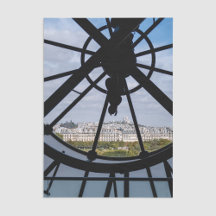 Reus klok van glas in het Musée d'Orsay - Parijs