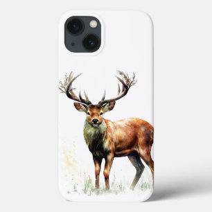 reusachtig hert in een rack iPhone 13 hoesje
