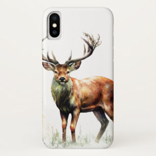 reusachtig hert in een rack iPhone x hoesje