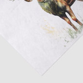 reusachtig hert in een rack tissuepapier (Detail)