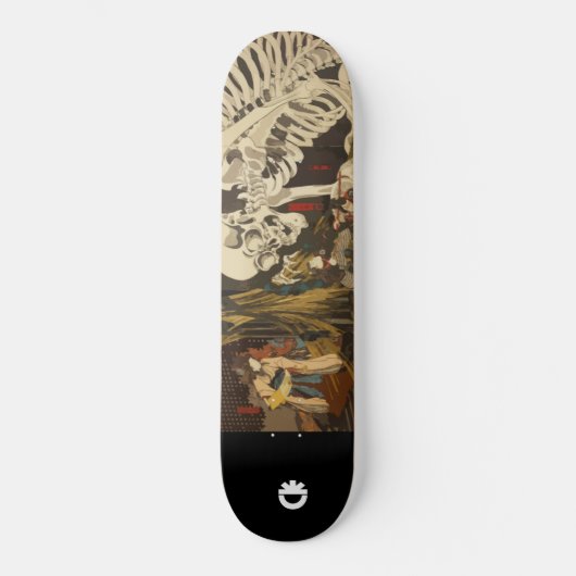 reusachtig skelet skateboard (Voorkant)