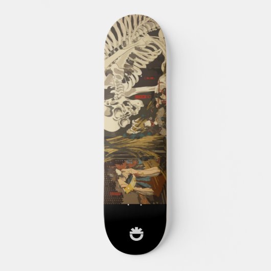 reusachtig skelet skateboard (Voorkant)