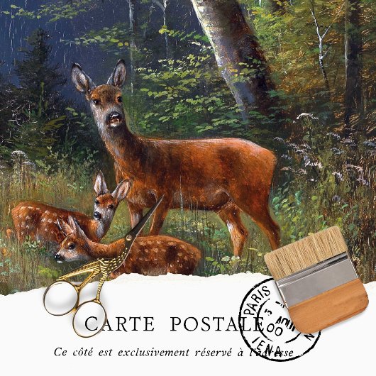  reusachtige textuur deer ontkoppeling tissuepapier