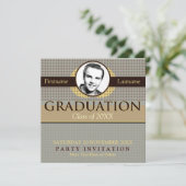 Réussite Classic Graduation avec invitation photo (Debout devant)