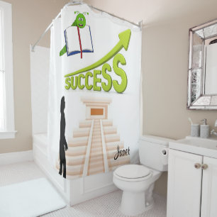 Réussite du rideau de douche Femmes