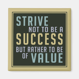 Réussite et valeur aimant motivationnel