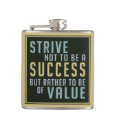 Réussite et valeur Flacon de motivation (Devant)