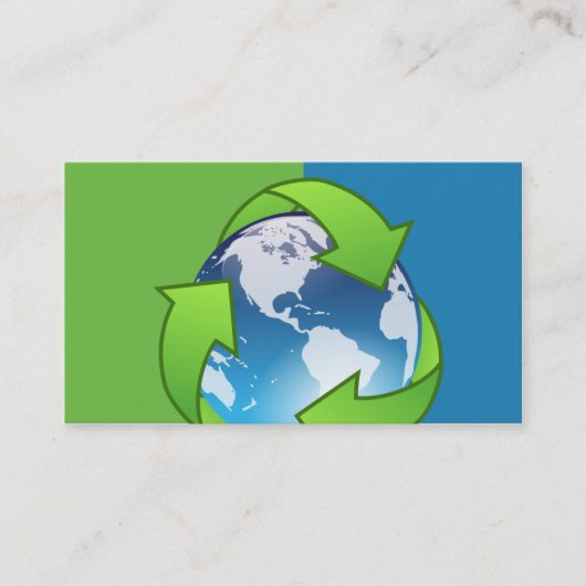 Réutilisation des cartes de visite de globe de (Devant)